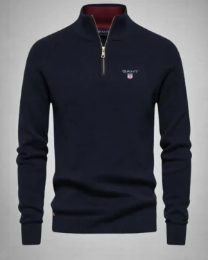 Pull GA Demi-Zip Premium – Élégance & Confort